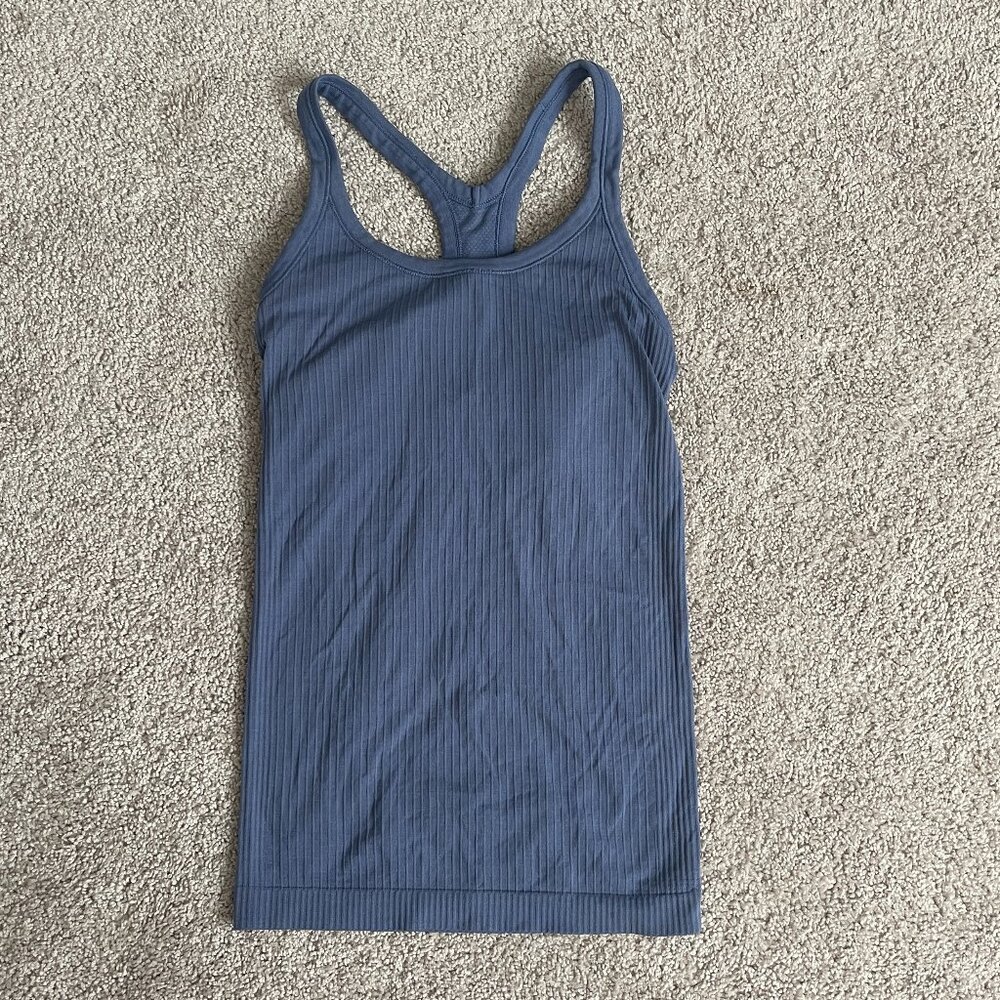 Dark Blue Lululemon Tank Top